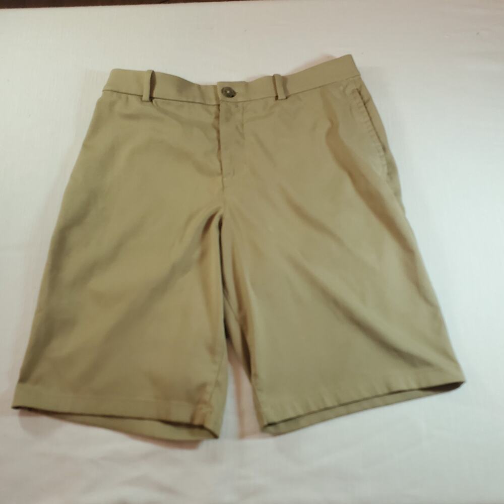 Nike Dri-FIT Mens Golf Shorts Size Medium M Waist 30 Beige Tan Standard Fit